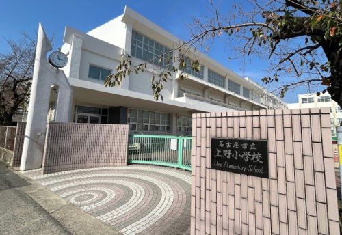 近くの名古屋市立上野小学校まで646m（徒歩9分）