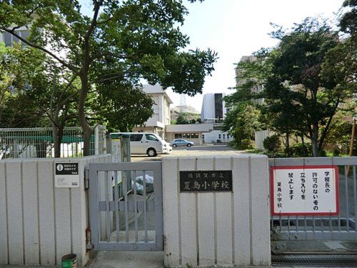 近くの横須賀市立夏島小学校まで484m(徒歩7分)
