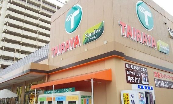 近くのエコス TAIRAYA(タイラヤ) 三鷹新川店まで566m（徒歩8分）