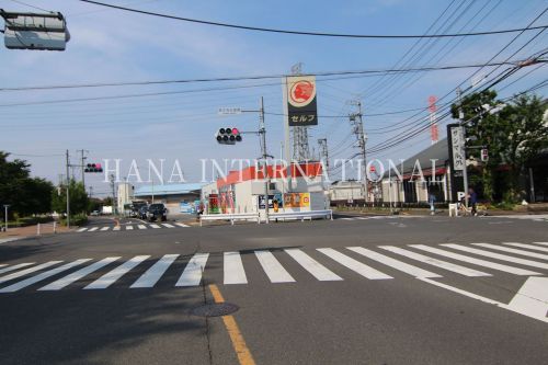 近くの田村産業（有） アイスペース深大寺SSまで340m（徒歩5分）