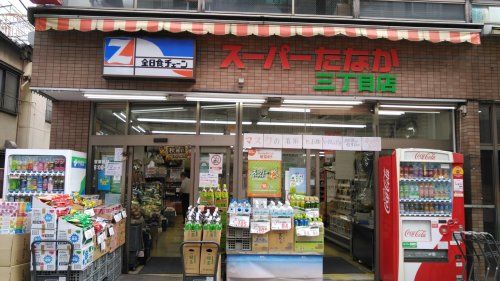 近くのスーパーたなか三丁目店まで734m(徒歩10分)