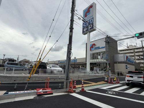 近くの万代　魚崎店まで416m（徒歩6分）