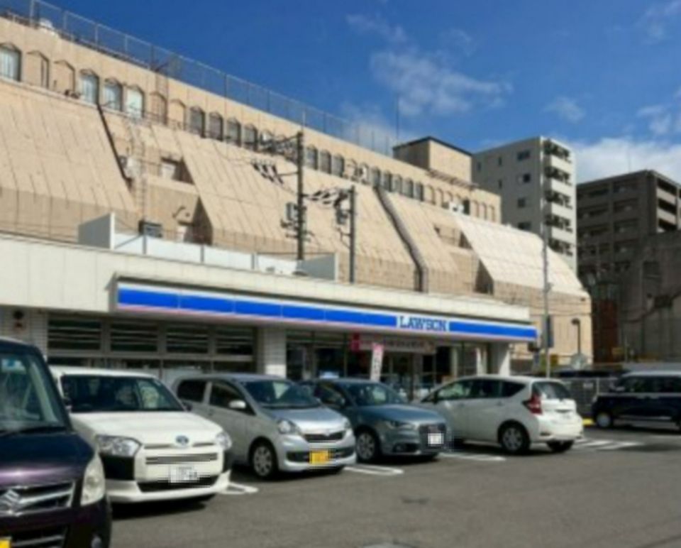 近くのローソン 松山湊町三丁目店まで539m(徒歩7分)
