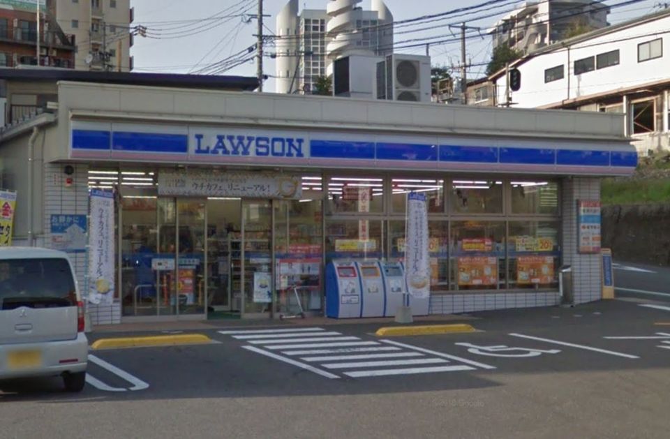 近くのローソン 長崎岩屋町店まで392m(徒歩5分)