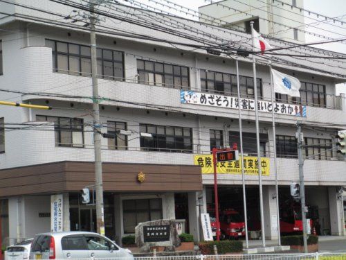 近くの豊岡市消防本部豊岡消防署まで797m（徒歩10分）