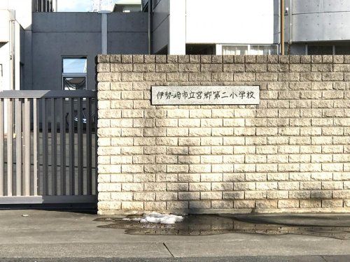 近くの伊勢崎市立宮郷第二小学校まで384m(徒歩5分)