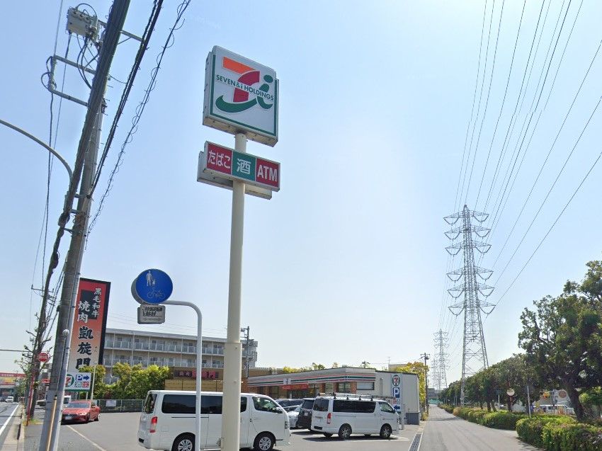 近くのセブンイレブン 千葉高品町店まで221m（徒歩3分）