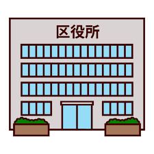近くの大阪市東成区役所まで431m(徒歩6分)
