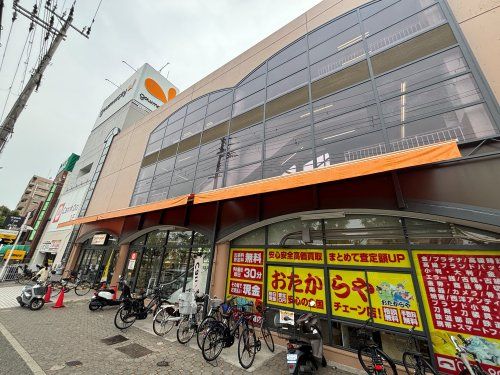 近くのグルメシティ灘店まで398m（徒歩5分）