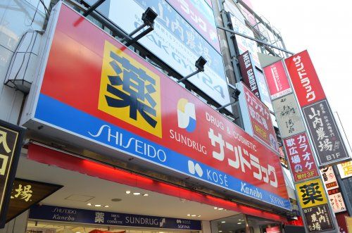 近くのサンドラッグ 所沢駅前店まで1,305m（徒歩17分）
