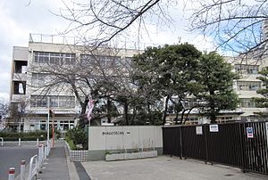 近くの大久保小学校まで573m（徒歩8分）