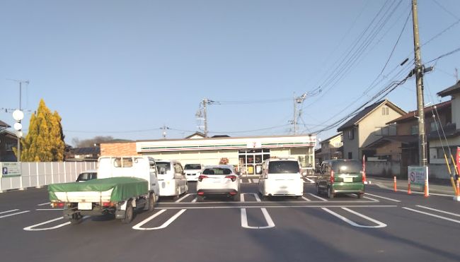 近くのセブンイレブン 前橋総社町東店まで956m（徒歩12分）