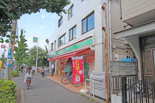近くのローソンストア100 中葛西店まで495m(徒歩7分)