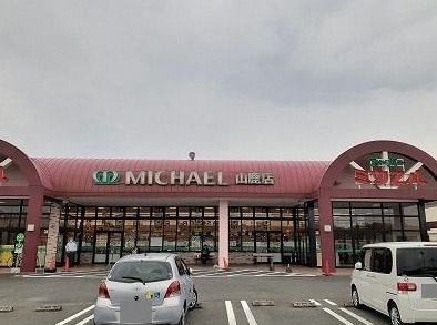 近くのスーパーミカエル 山鹿店まで1,523m（徒歩20分）