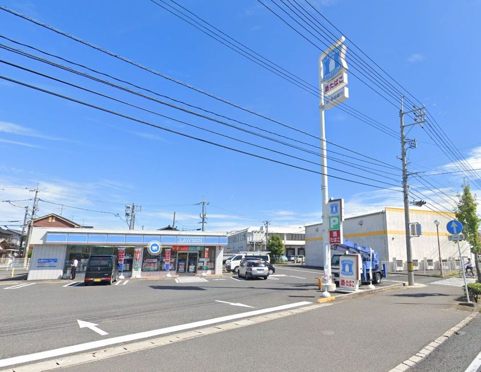 近くのローソン 岡山洲崎店まで533m（徒歩7分）