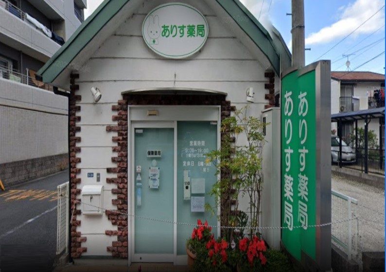 近くのありす薬局守山店まで252m（徒歩4分）