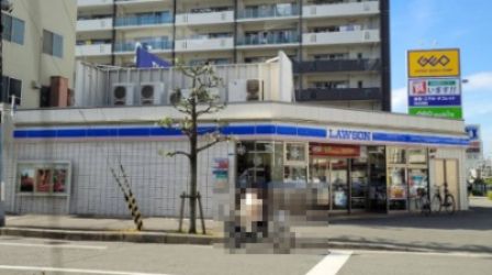 近くのローソン 淀川三国本町一丁目店まで83m（徒歩2分）