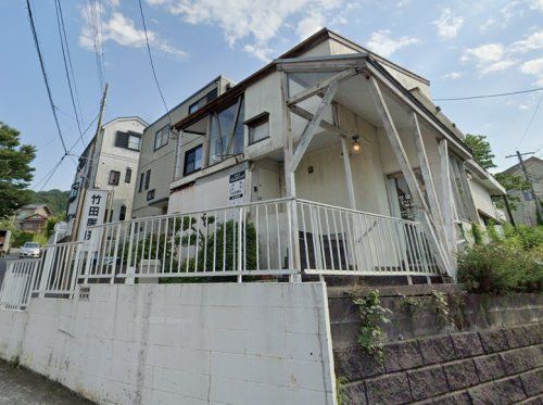 近くの竹田医院まで614m（徒歩8分）