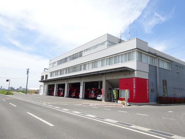 近くの岡山市中消防署まで2,617m（徒歩33分）
