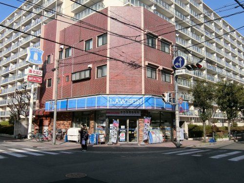 近くのローソン 関目六丁目店まで344m（徒歩5分）