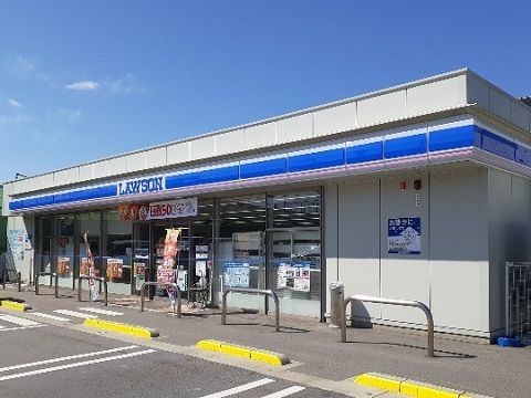 近くのローソン 富山下新本町店まで599m(徒歩8分)