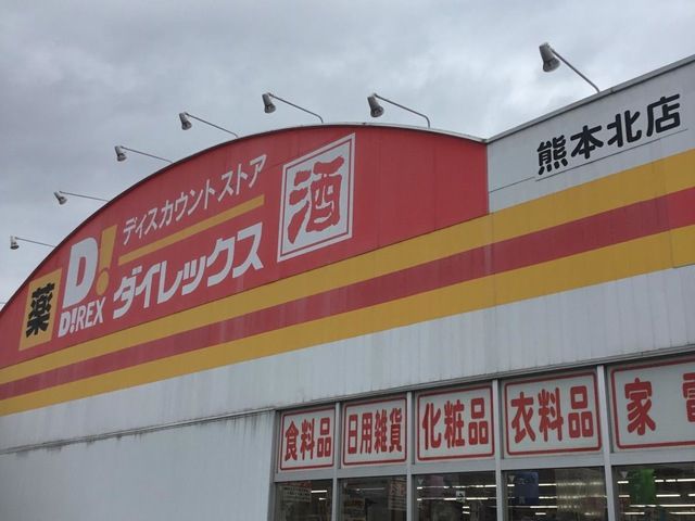 近くのダイレックス 熊本北店まで113m（徒歩2分）