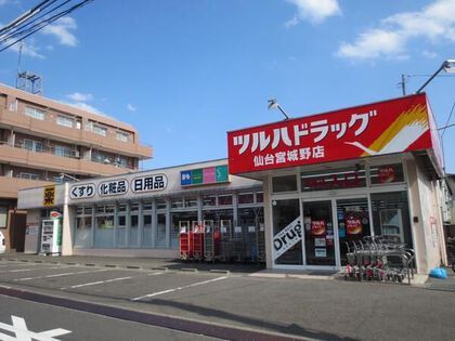 近くのツルハドラッグ　仙台宮城野店まで904m（徒歩12分）