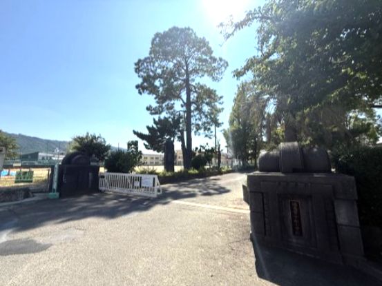 近くの徳島市立千松小学校まで726m（徒歩10分）