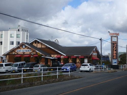 近くのコメダ珈琲阿久比店まで1,932m（徒歩25分）