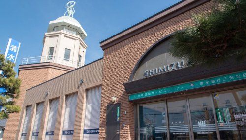 近くの清水銀行三保支店まで428m(徒歩6分)