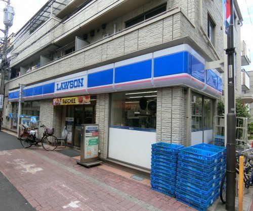 近くのローソン平和島駅前店まで214m（徒歩3分）