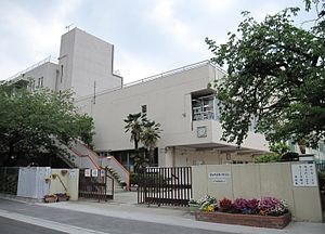 近くの守口市立第一中学校まで707m(徒歩9分)