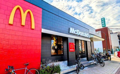 近くのマクドナルド 新深江店まで459m（徒歩6分）