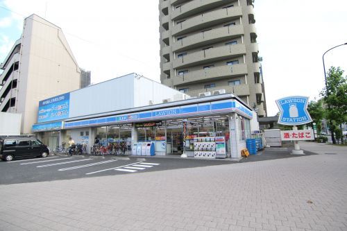 近くのローソン 葛西環七通り店まで317m（徒歩4分）