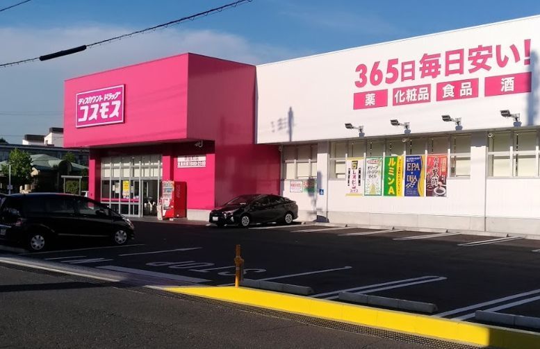 近くのディスカウントドラッグ コスモス 茶屋町店まで705m（徒歩9分）