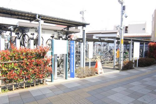 近くの扇大橋駅東自転車駐車場まで601m（徒歩8分）