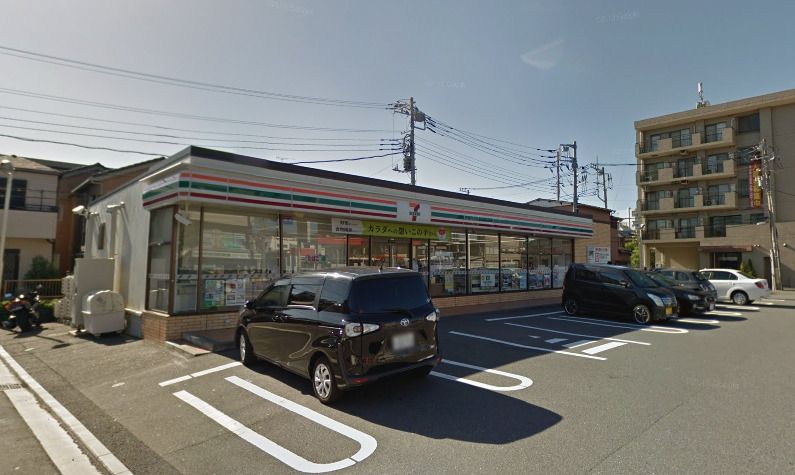 近くのセブンイレブン 横浜六浦1丁目店まで474m（徒歩6分）
