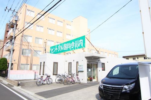 近くの眼科まで735m（徒歩10分）