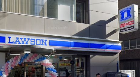 近くのローソン 長堀橋南店まで485m（徒歩7分）