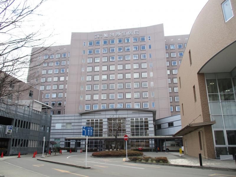 近くの仙台厚生病院まで613m（徒歩8分）