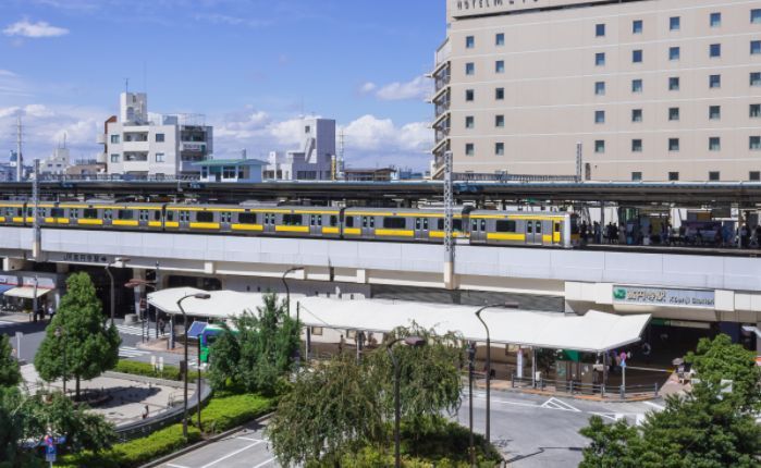 近くの高円寺駅まで728m（徒歩10分）