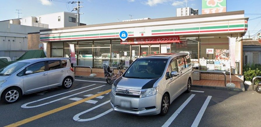 近くのセブンイレブン 大阪杭全5丁目店まで240m(徒歩3分)