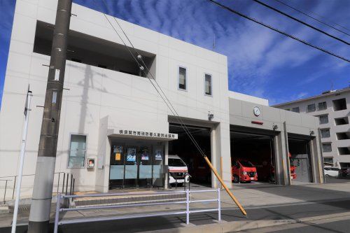 近くの横須賀市南消防署浦賀出張所まで1,414m(徒歩18分)