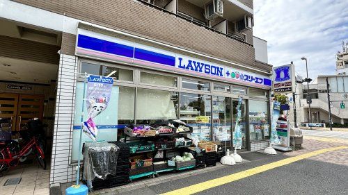 近くのローソン・スリーエフ 府中朝日町店まで570m（徒歩8分）