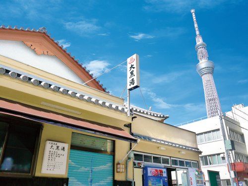 近くの大黒湯 (上目黒)まで680m(徒歩9分)