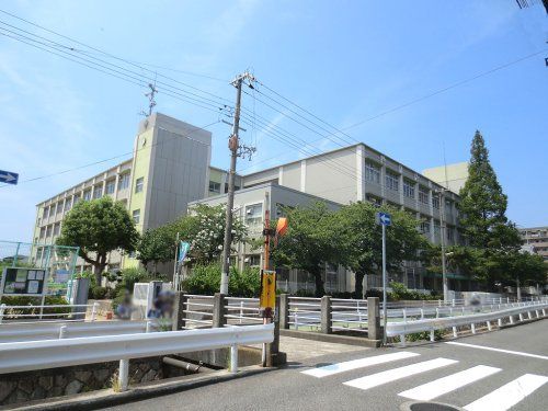 近くの神戸市立御影小学校まで607m（徒歩8分）