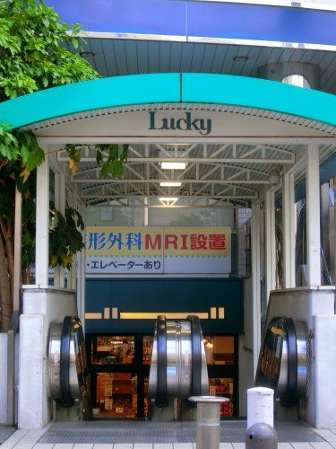 近くのラッキー鴻池店まで730m(徒歩10分)