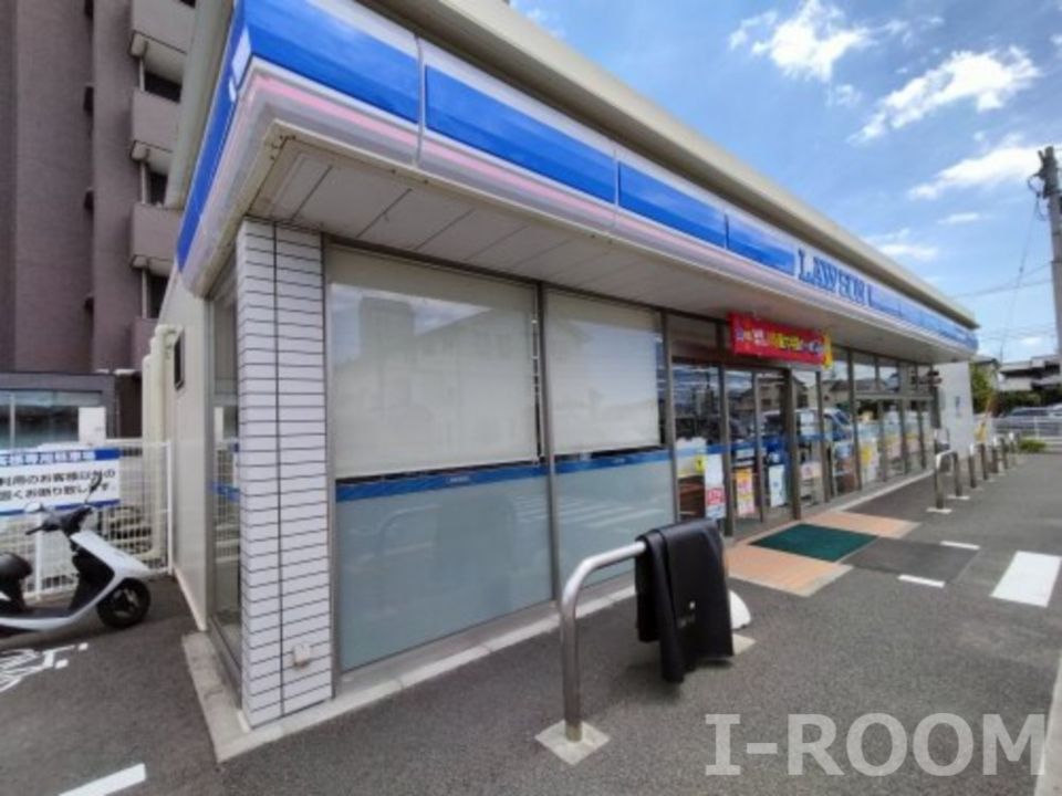 近くのローソン 松山福音寺町店まで400m（徒歩5分）