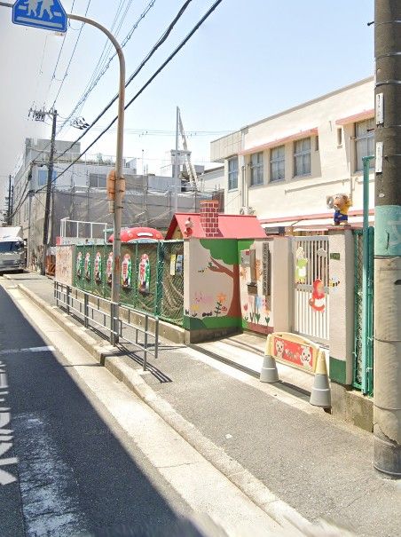 近くの下新庄保育所まで347m（徒歩5分）