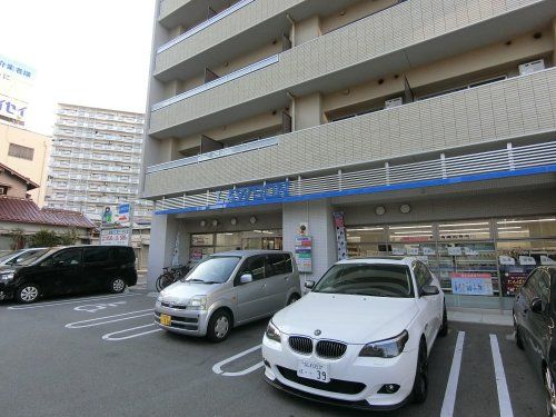 近くのローソン 城東蒲生二丁目店まで394m（徒歩5分）
